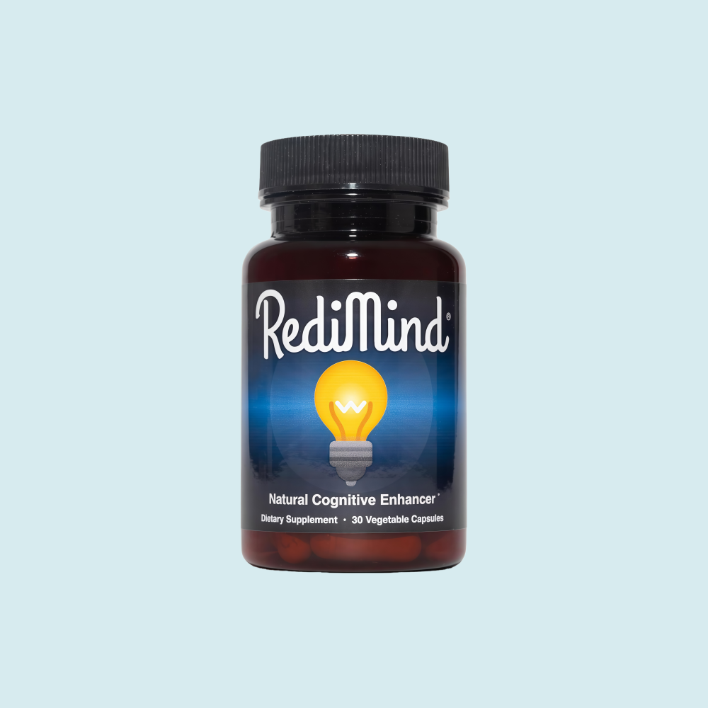 Natural Cognitive Enhancement Supplement Capsule - Non-GMO, Vegan, Gluten-Free